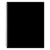 Blue Sky non-dated notebook in 8.5x11 size with ample lined writing space, graph paper format, subject, and dated text box.