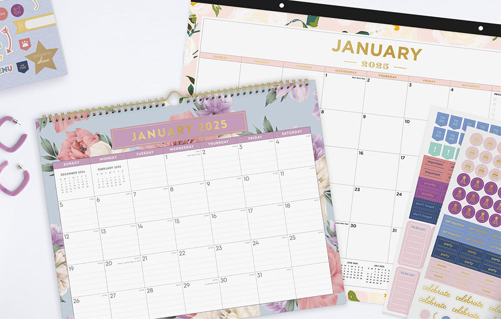 Blue Sky 20252026 Daily, Weekly, and Monthly Planners