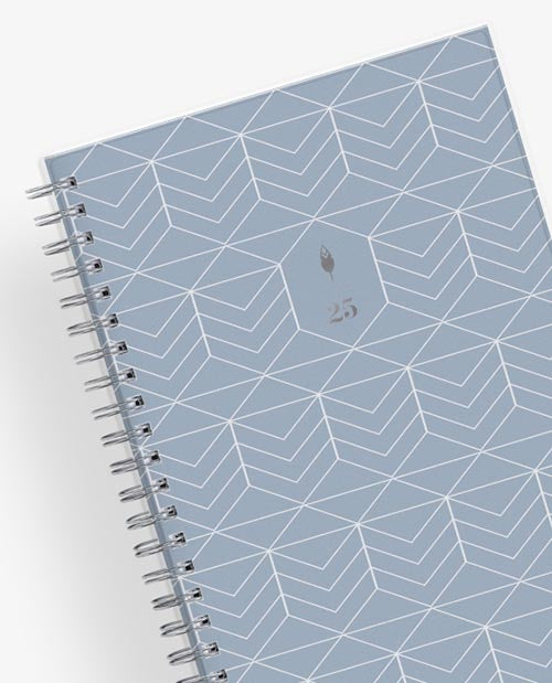 Chevy Fog 2025 Weekly Monthly 5x8 Planning Calendar 5x8 InkWELL Press x Blue Sky