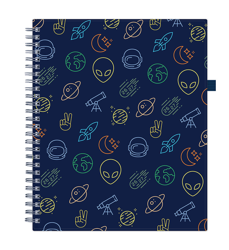 Blue Sky Blue Sky Spacey Navy Elementary Age Planner — product image