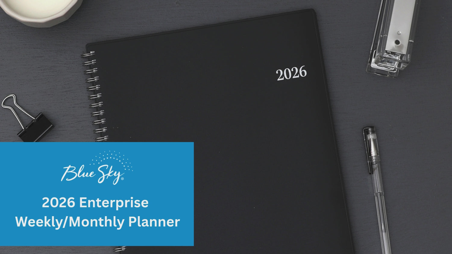 Professional 2026 Weekly Monthly 8.5x11 Planning Calendar