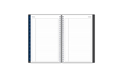 weekly monthly planner featuring ample lined writing space