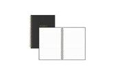 pebble grain notebook in 5.75 x 8.5 size with lined notes pages
