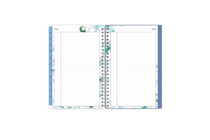 weekly monthly planner featuring ample lined writing space