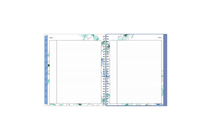 weekly monthly planner featuring ample lined writing space