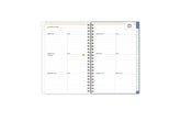 2023-2024 weekly monthly planner featuring weekly spread with notes, bullet points, to do&