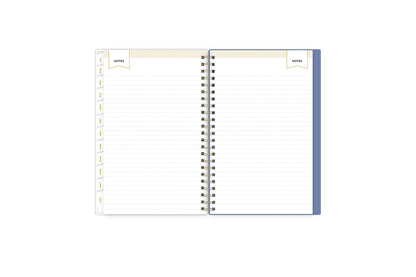 Lined notes pages on the 2023-2024 weekly monthly planner for July to June