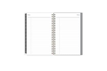 weekly planner featuring ample lined writing space