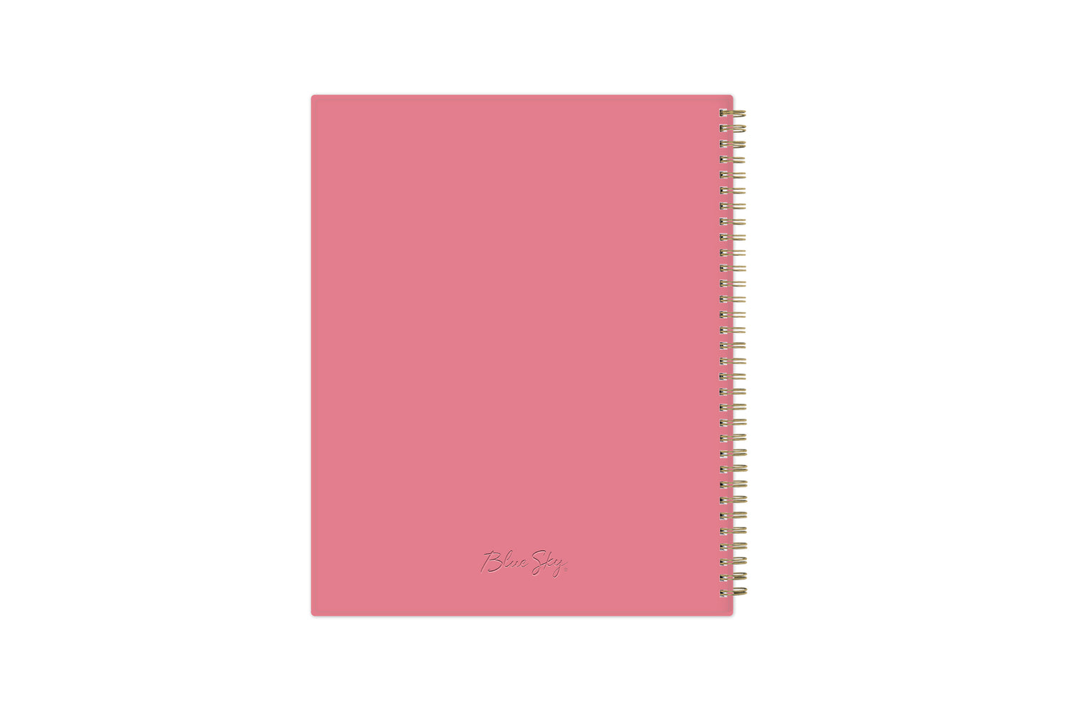 January 2025 to December 2025 weekly planner featuring a solid flexible grayback cover, silver twin wire-o, and a compact 8.5x11size planner