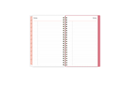 2024 weekly monthly planner featuring ample lined writing space