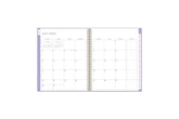 July 2023 - June 2024 monthly spread, to do list, lined notes, soft pink monthly tabs