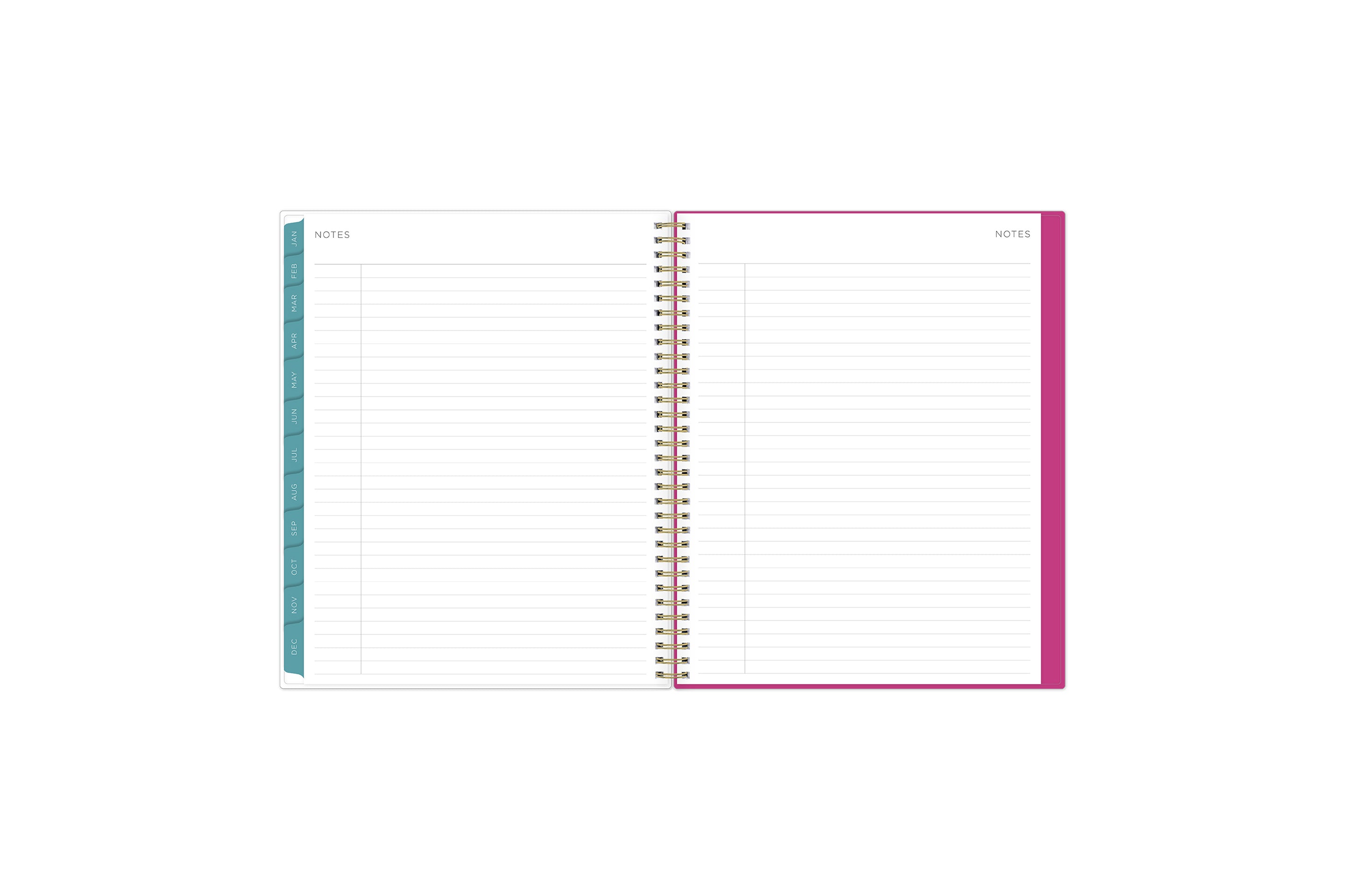  weekly monthly planner featuring ample lined writing space
