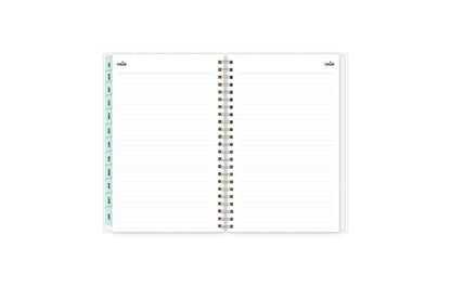 Lined notes pages on the 2023-2024 weekly monthly planner for July to June