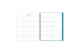 July 2023 - June 2024 monthly spread with lined writing space for each day of the month.