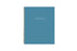 Solid oxford blue front cover with 2023 spelt out, gold twin wire o  binding in 8.5x11 planner size