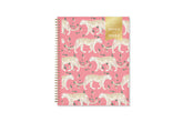 8.5x11 jungle cat cover with matte coral background dated 2023-2024